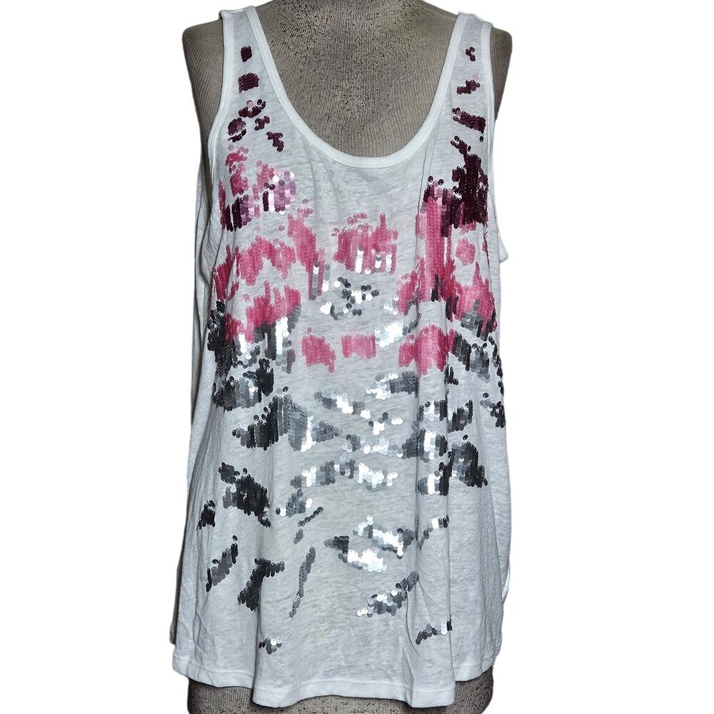 Lane Bryant Sequin Tank Size 18